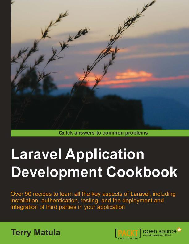 Cartea de bucate pentru dezvoltarea aplicațiilor Laravel