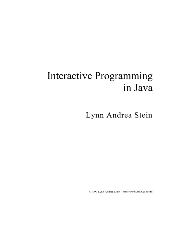 Programare interactivă în Java