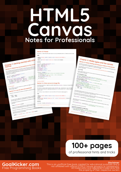HTML5 Canvas. Notițe pentru profesioniști